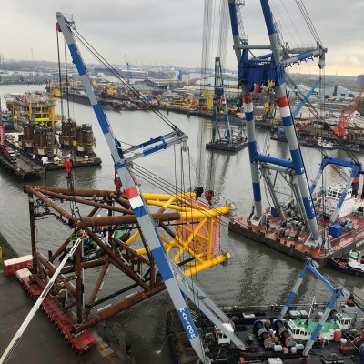 72m boorplatform Rotterdamse haven april 2020 10 v2