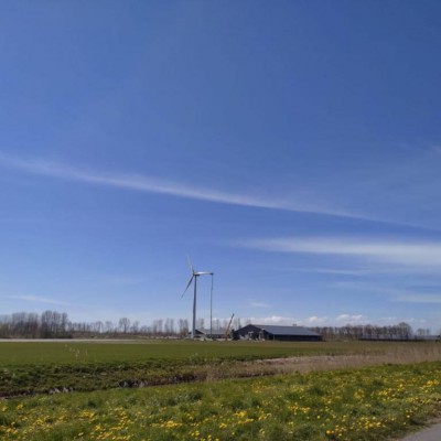 72m vrachtwagenhoogwerker montage windmolen Zeewolde juni 2021 14 v2