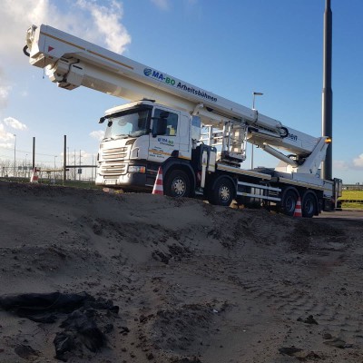 75m vrachtwagenhoogwerker West Nederland Q1 Q4 13